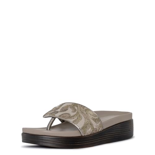 Image of Donald Pliner Women's Fifi Slide Sandals, Women's Summer Sandals, Women's Shoes, Comfortable Open-Toe Casual Flats