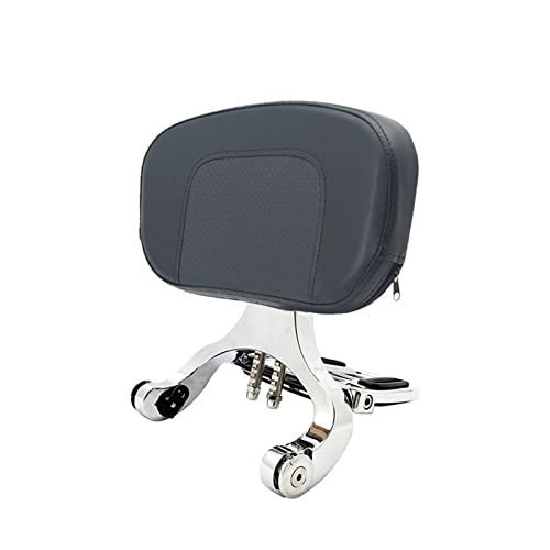 Dossier conducteur moto Indian Scout 2014-2021 pliable noir chromé