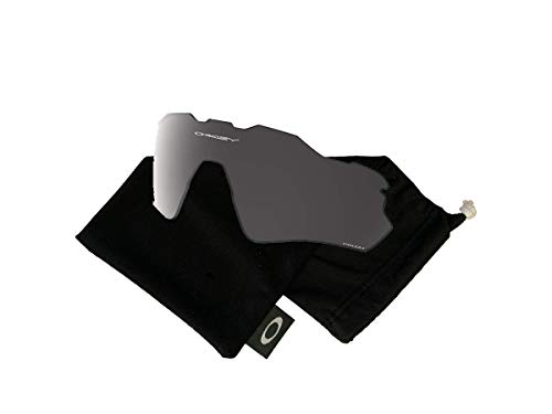 Oakley Original Radar EV Path OO9208 Replacement Lenses For Men For Women+BUNDLE with Oakley Microfiber Cloth Bag, Prizm Black Iridium, 38