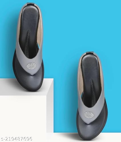 Image of KM Footwear Women's and Girls Fashion Flats and Stylish Sandals Cushioned Flats Wedges