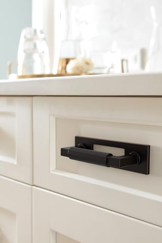 Image of Amerock Medora 3 inch Oil-Rubbed Bronze Backplate
