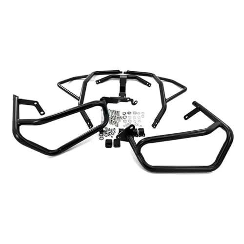 Crash Bar Moteur pour NT1100 DCT 2022-2024 : Protection Cadre Noire