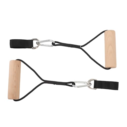 Anillas de gimnasia de madera para entrenamiento miniatura 3