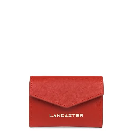 Porte-Monnaie - Saffiano Signature Rouge