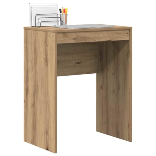 vidaXL Schreibtisch Artisan-Eiche 60 x 40 x 76 cm, Wohnzimmer, Moderner Schreibtisch Für Zuhause, Kompakt, Langlebiges Schreiben, Minimalist für Studenten, Funktional für Kinder