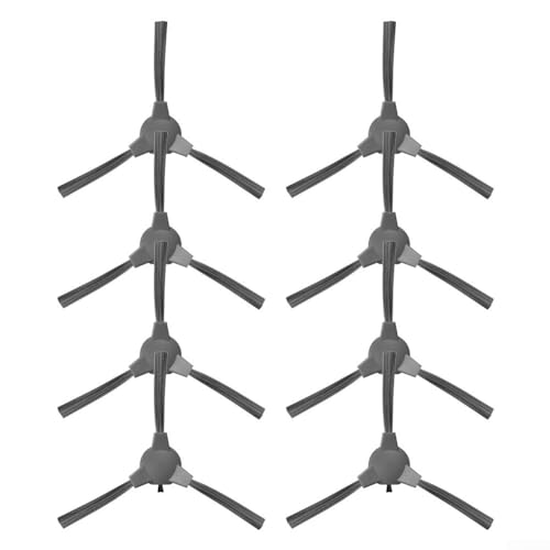 8-Pack Replacement Side Brushes for Erabros RS1 Robot Vacuum, Nylon Corner Cleaning Accessories to Enhance Edge Performance and Reach Tight Spaces