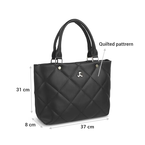 Image of Mochi Women's Quilted Faux Leather Handbag