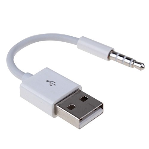 Cavo di ricarica adattatore maschio da 3,5 mm da aux a USB 2.0 A maschio