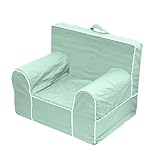 Heritage Kids Canvas Foam Chair, Mint