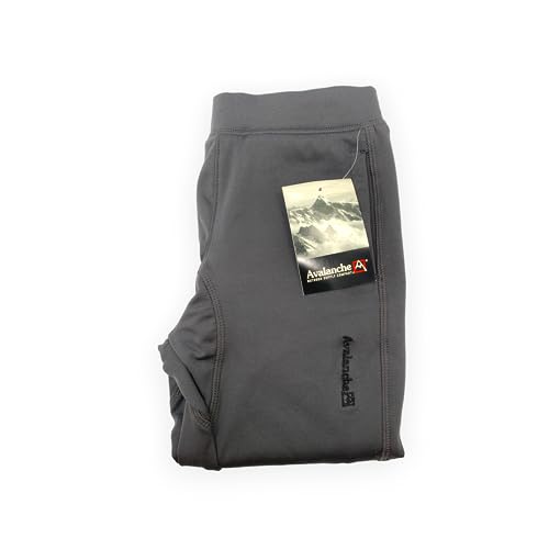 Avalanche Youth Lightweight Elastic Activewear Pants, Asphalt Grey, Boys Sports Joggers, 95% Polyester, 5% Spandex (S (4))3