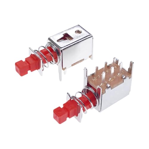 Interruptor A03 de bloqueo automático 22F03 de 6 pines para proyectos electrónicos 2