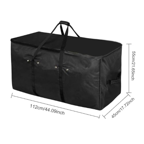 simhoa Saco de feno fácil de encher pesado de serviço pesado com alças duplas de transporte lento pa