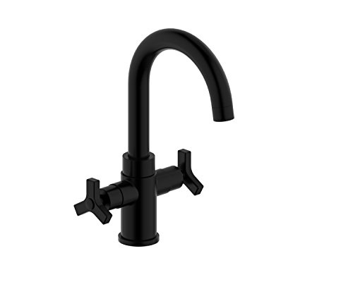 Derengge F-0081-MT Two-Handle Single Hole Bathroom Sink Faucet Without Pop up Drain, Matte