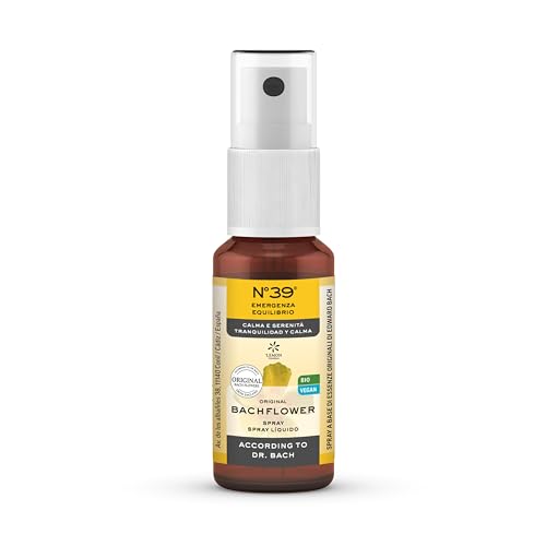 Lemon Pharma N° 39 Spray líquido Flores de Bach Día, 20 ml – según el Dr. Bach, como compañero para tu rutina diaria con la fuerza de la naturaleza