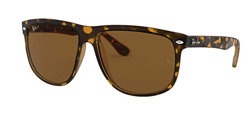 Ray-Ban RB4147-710/57 Sunglasses Tortoise w/Polarized Brown Classic B-15 Lens 58mm
