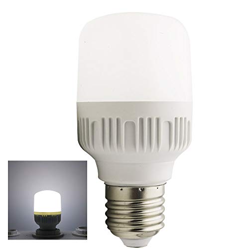 Bombilla LED E27 de 5 Vatios, Luz Diurna, Blanco Frío 6000K, Bombilla Incandescente Equivalente de 60 Vatios, ángulo de Haz de 270 °