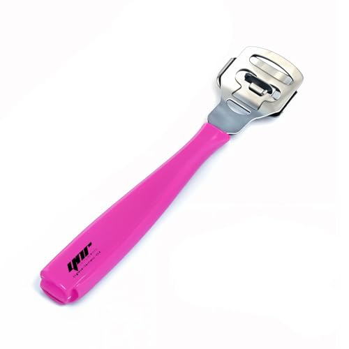 Image of YNR Callus Remover for Feet - Foot File Corn & Callus Remover, Pedicure Tool Includes 10 Replacement Heads, Heel Scrubber & Scraper, Corn Remover for Feet | (Pink)
