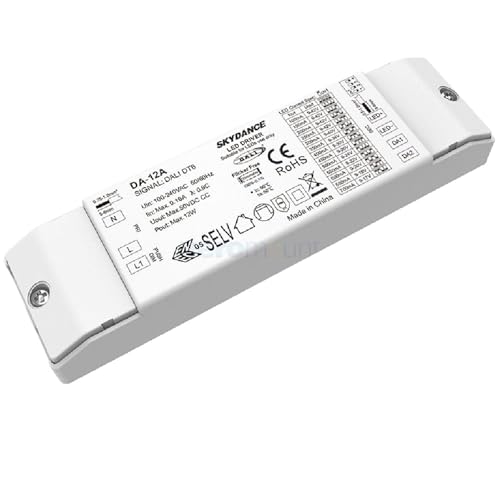 Driver LED DALI 10-42V DC DA-12A convertisseur courant constant 12W