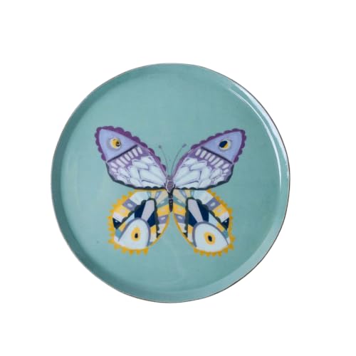 Image of The Wishing Chair Butterfly Bloom Metal Wall Plates Set of 3