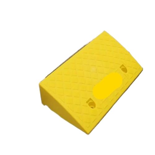 Rampas for vehículos, Alfombrilla for escalones, umbral doméstico Resistente for Entrada, Garaje, rampa for Suelo, versátil for Scooters para Garaje Acera(49cm*27cm*8cm)