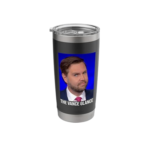 The Vance Glance - Funny JD Vance Stainless Steel Insulated Tumbler
