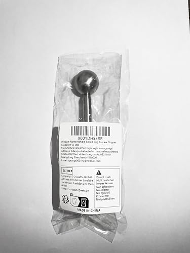 Hotype Egg Cracker Topper, Stainless Steel Soft Hard Boiled Egg Shell Cutter, Egg Shell Separator Remover, Eggs Cutter, Eggshell Opener - Image 7