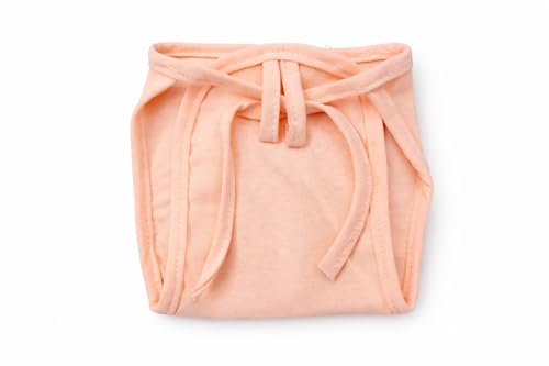 Image of Cuteably Newborn Baby Jhabla, Cap, Mittens, Booties, Nappy Combo Set, Soft & Breathable Cotton, Unisex, 0-3 Months