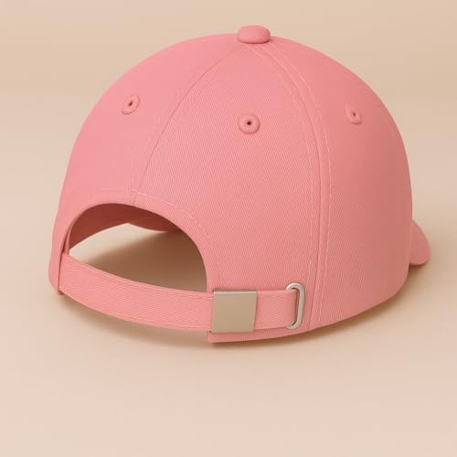 Image of Unisex Adjustable Baseball Cap Pack of 2 - Solid Color, Breathable, Stylish Cotton Caps for Men & Women - Outdoor Sports, Travel, Casual Wear