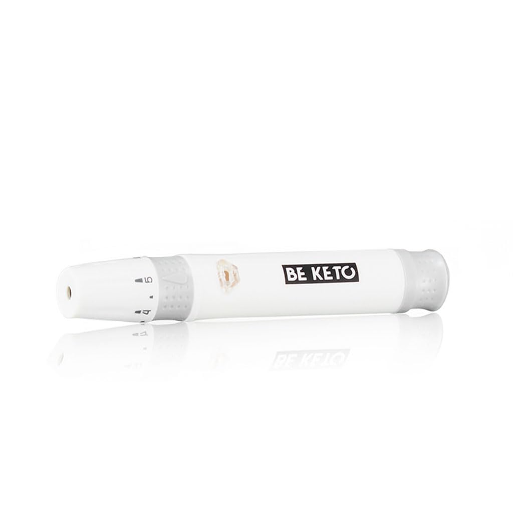 GluKeto Meter - misuratore di glucometro e chetometro (kit di avviamento)