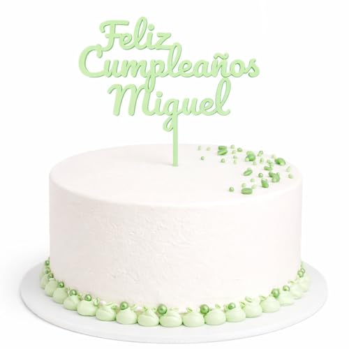 Cake topper personalizable para cumples, bautizos, comuniones,