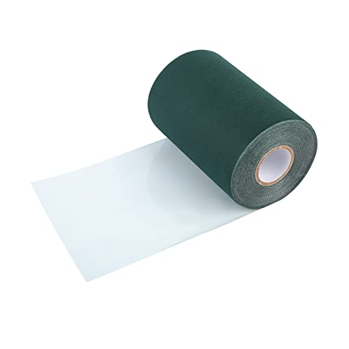 Mothinessto Kunstrasenband Kunstrasenband 2 Farben 150 Mm X 10 M Nahtband für Kunstrasen Rasenband Grasteppich Grasklebeband – Bild 3