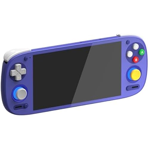 Retroid Pocket 5 Retro Handheld Game Console, 8+128G, 5.5-inch touchscreen 1080p Portable Android Gaming Handheld with Adreno 650 GPU & WiFi 6/BT5.1, Snapdragon 865 Processor, Android 13 (GC)