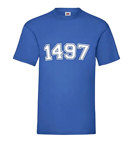 T-shirt pour homme bleu roi pour vos weekends et sorties décontractées