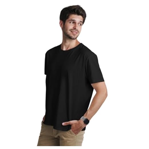 Camiseta Algodão 100% Fio 30.1 Macio Masculina Neutra Lisa Malha Premium (BR, Alfa, GG, Regular, Preto)