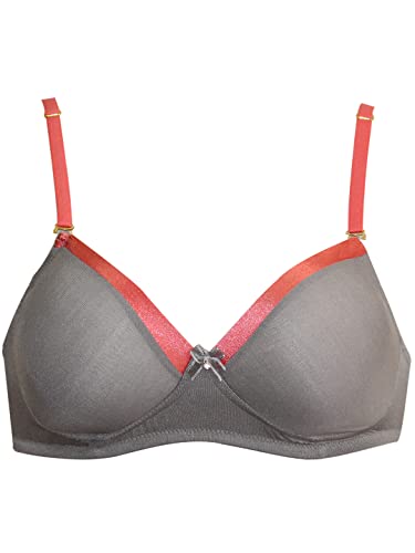 Image of Dazzle 513 Padded Bra for Women's Grey