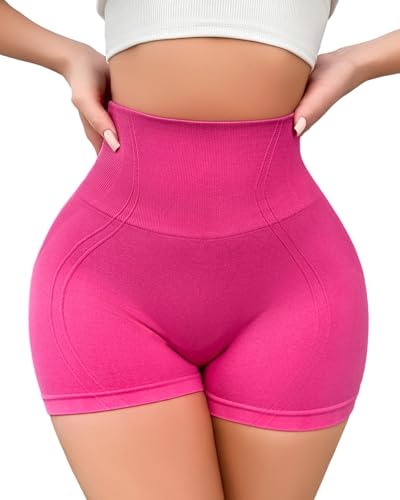 Image of Seamless Tummy Control Shorts High Waisted Shapewear Sculpting Shorts Smoothing Underwear for Women