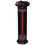 Bashsea Red 4-18 Filter Media Chamber Reactor for Aquarium | High Media Volumes with Evenly Distributed Flow Maximize Water Media Contact Time for Freshwater & Saltwater Marine Reef Fish Tank