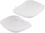 Clear Headlight Lenses Cover Compatible For Chevrolet Corvette C6 2005-2013 Headlamp Replacement 1 Pair Left and Right Side