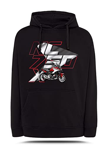 Sweat NC 750 X pour rouler au chaud et afficher son style VX-Style noir XS