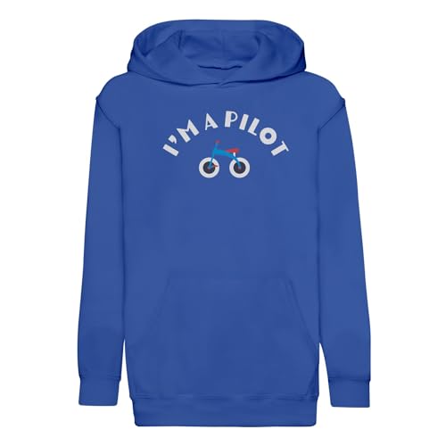 Sweat à capuche enfant chaud contre le vent en tricycle