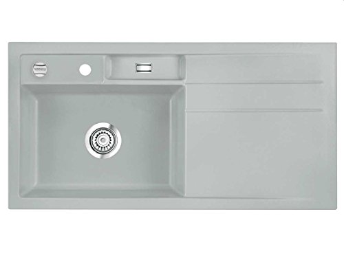 Preisvergleich Produktbild Systemceram Bela 100 Titan Keramikspüle Excenterbetätigung Spülbecken Spüle