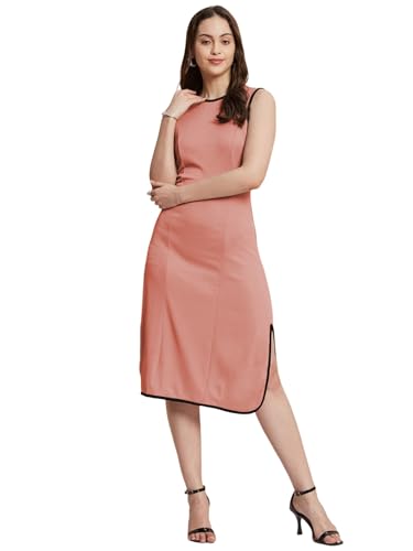Image of Selvia Western Lycra Plain One Piece A-Line