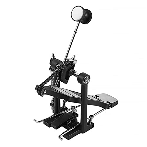 FUNOMOCYA Bass Drum Mallet Set 2pcs Bass Drumsticks for Drum Pedal Stabilizer Design for Stability Metal Anti-skid Pedal for Smooth Play for Jazz and Electronic Drummers