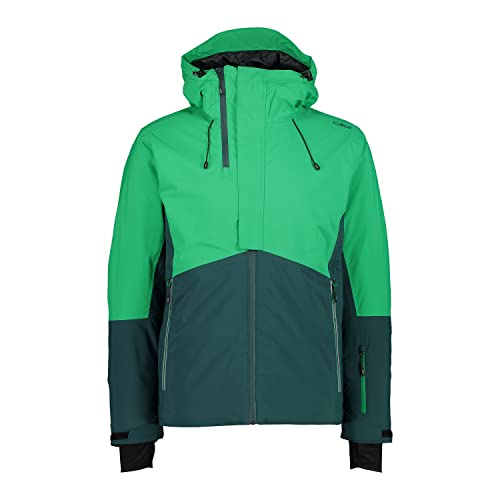 Veste de ski homme CMP verte pour rester au sec et au chaud sur les pistes