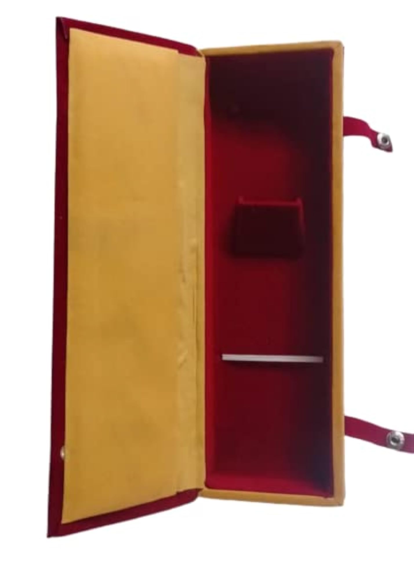 Wooden Velvet Jewellery Storage Box for Bangles & Earrings
