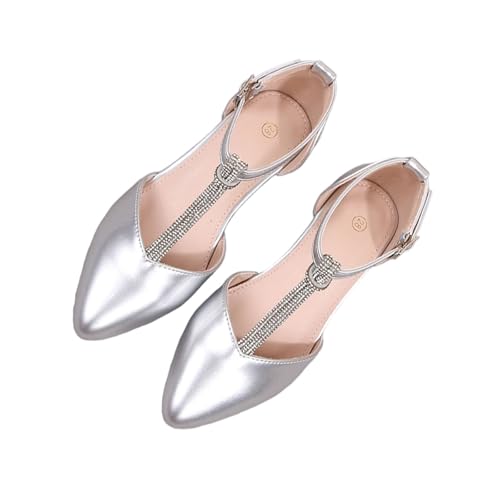 Girls Fashion Summer Princess Shoes Sparkly Flower Girl Wedding Party Low Heel Shoes