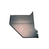 Scott Drake Concours Black Kick Panels, Compatible with 1964-1966 Ford Mustang Coupe/Fastback, Model C5ZZ-65023445BK