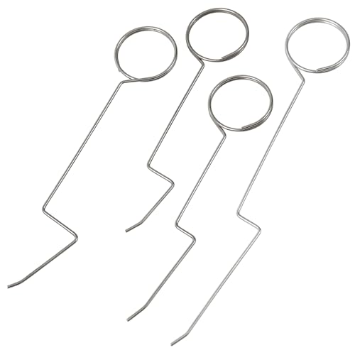 Multipick Door latch opening needle set, 4-piece pick set with online instructions (English language not guaranteed) - Help when locked out - Non destructive - Made in Germany