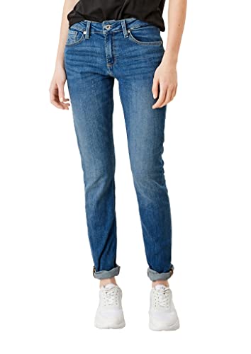 Q/S designed by Damen 45.899.71.3241 Slim Jeans, Blau (Blue Denim Medium...