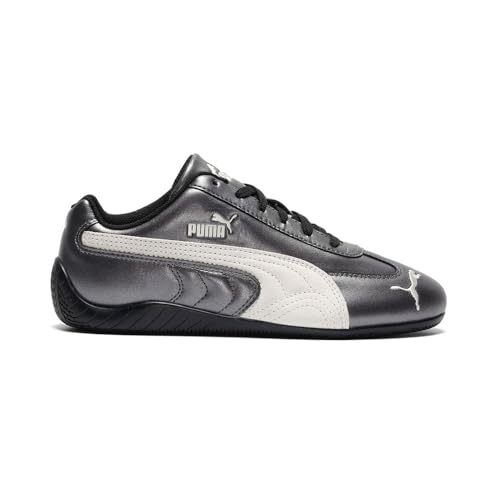 PUMA Womens Speedcat Metallic Lace Up Sneakers Shoes Casual - Black - Size 8.5 M